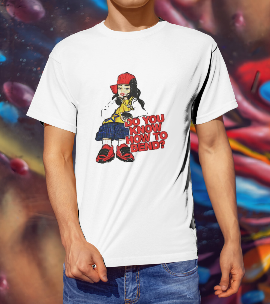 Billie Eilish Do You Know How To Bend Styled Cartoon T-Shirt