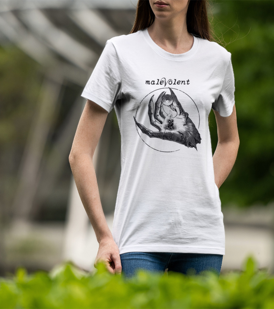Malevolent Hand With Candle And Eye In Circle T-Shirt