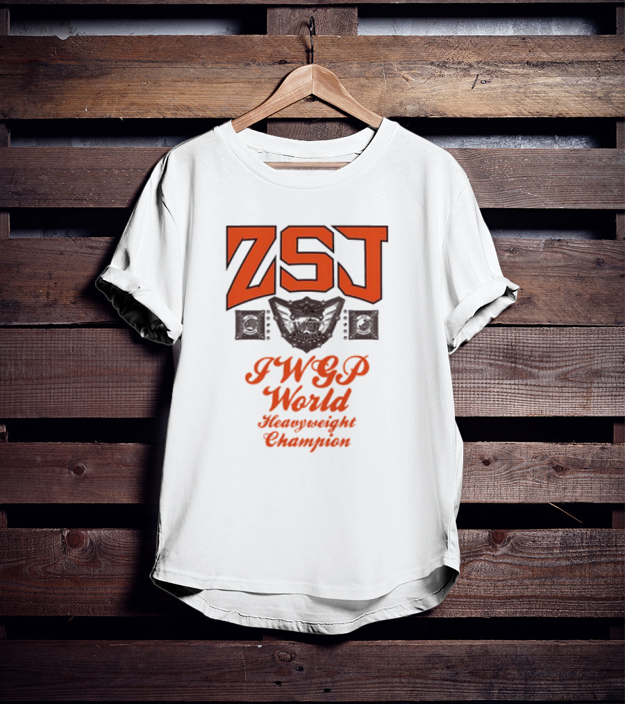 ZSJ IWGP World Heavyweight Champion Belt T-Shirt