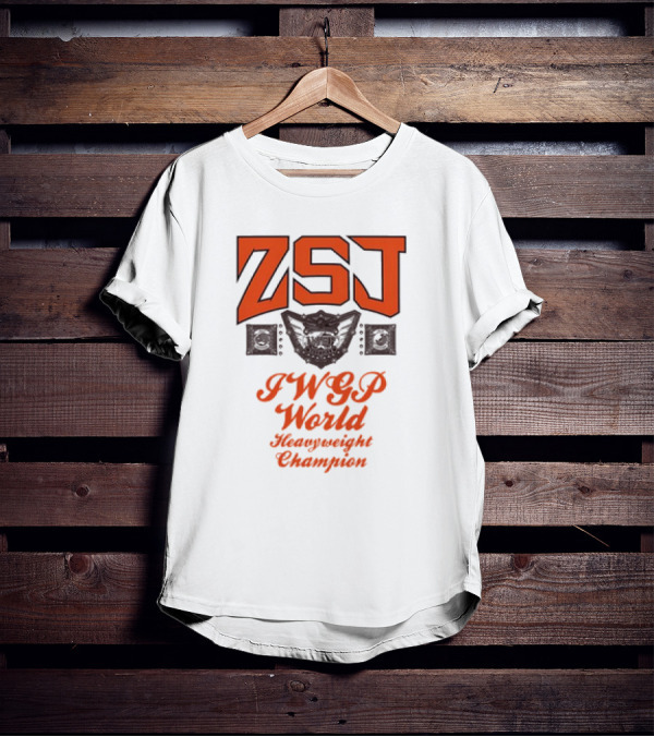 ZSJ IWGP World Heavyweight Champion Belt T-Shirt