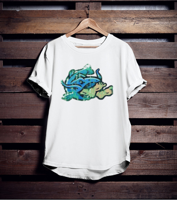 Noodlers Distressed Swimming Meme T-Shirt