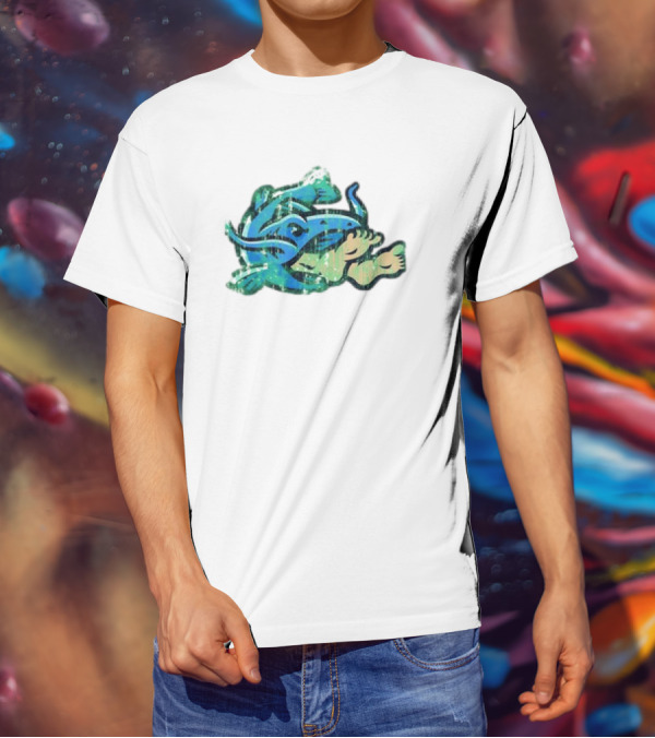 Noodlers Distressed Swimming Meme T-Shirt