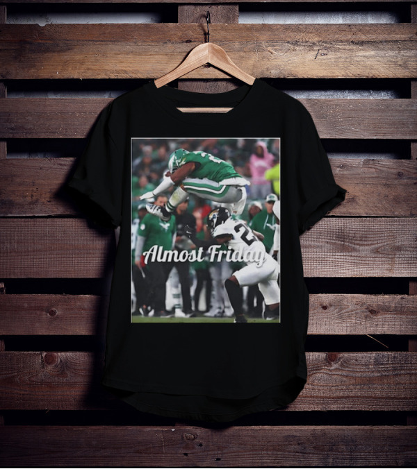 Almost Friday Saquon Barkley Hurdle Over Philadelphia Eagles T-Shirt