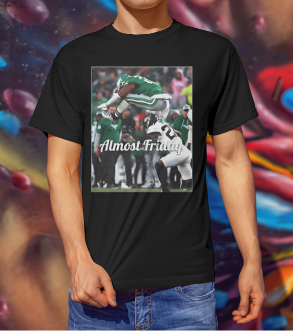 Almost Friday Saquon Barkley Hurdle Over Philadelphia Eagles T-Shirt