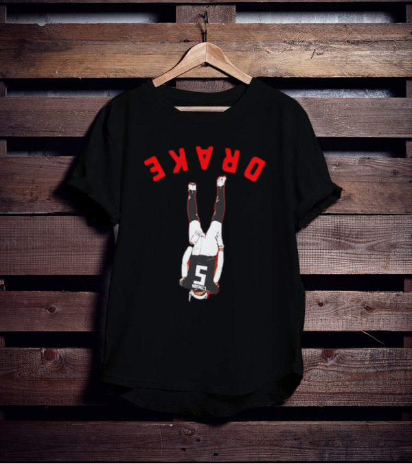 Atlanta Falcons Drake London Upside Down T-Shirt