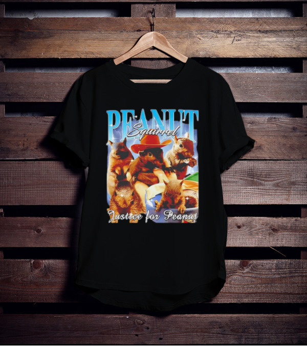 Peanut Squirrel Justice For Peanut T-Shirt