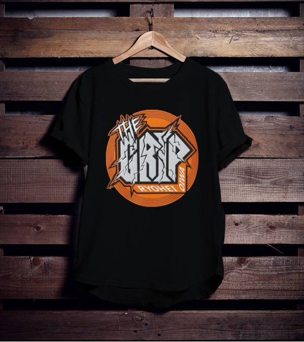 The Grip Ryohei Oiwa Iconic Text With Orange Circle T-Shirt