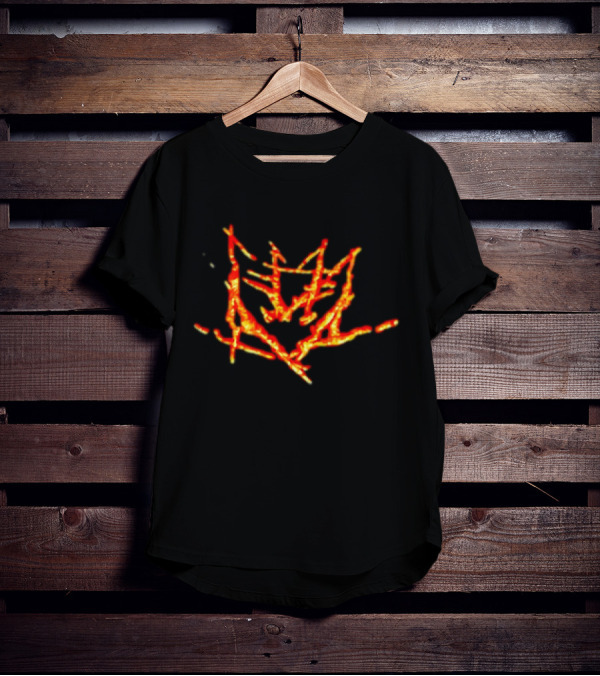Transformers One Megatronus Brand Flame Emblem T-Shirt