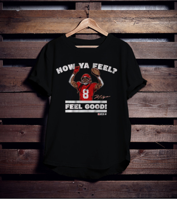 How Ya Feel Feel Good NFLPA Deandre Hopkins Signature 8 T-Shirt