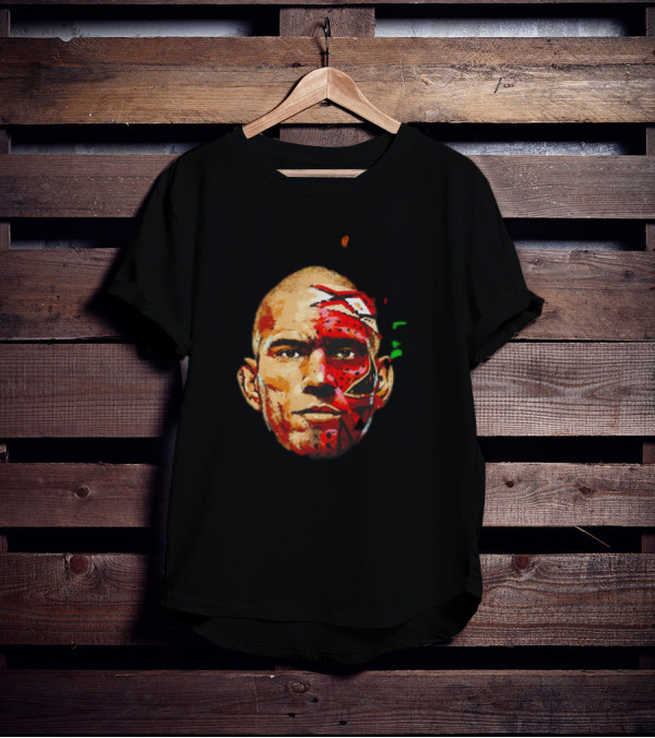 UFC Alex Pereira Face Paint T-Shirt