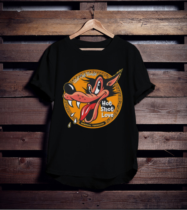 Wolf Call Boogie Hot Shot Love Memphis Tennessee T-Shirt