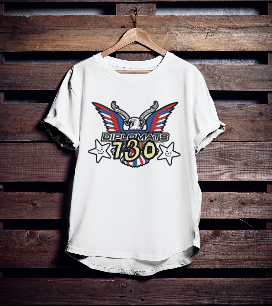 Diplomats 730 Harlem World Eagle Stars T-Shirt