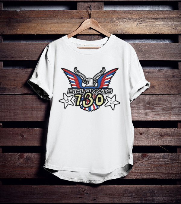 Diplomats 730 Harlem World Eagle Stars T-Shirt