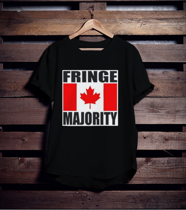 Fringe Majority Canada Flag Maple Leaf T-Shirt