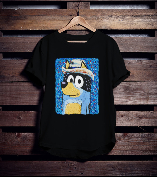 Heeler Family Van Gogh Bandit Van Dogh T-Shirt