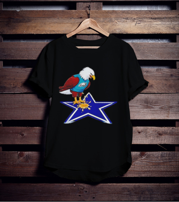 Philadelphia Eagles Peeing On Dallas Cowboys Star T-Shirt