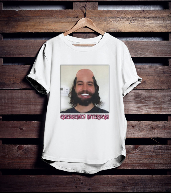 Emergency Intercom Drew’s Veneers Meme Parody Face Image T-Shirt
