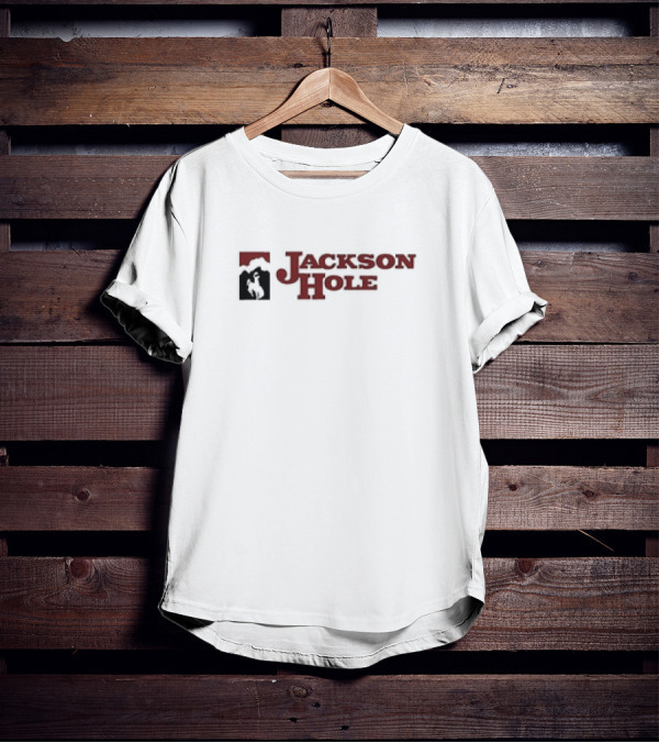 Jackson Hole Ski Resort Retro Style Cowboy T-Shirt