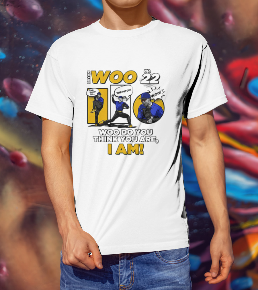 Bryan Woo No 22 The Pitch Woo Do You Think You Are I Am T-Shirt