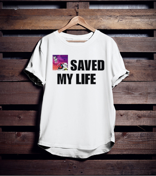 Kanye West Graduation Album Cover Art Saved My Life T-Shirt