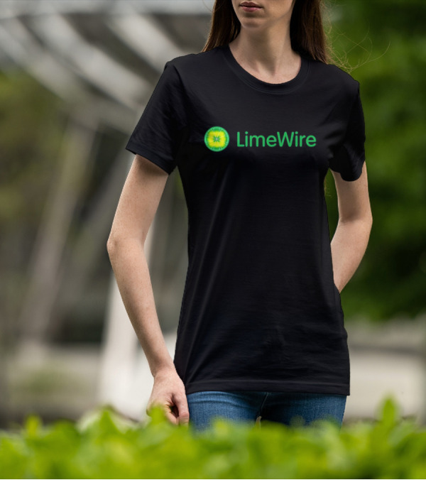 LimeWire Classic Logo Lime Design Vintage Nostalgia T-Shirt