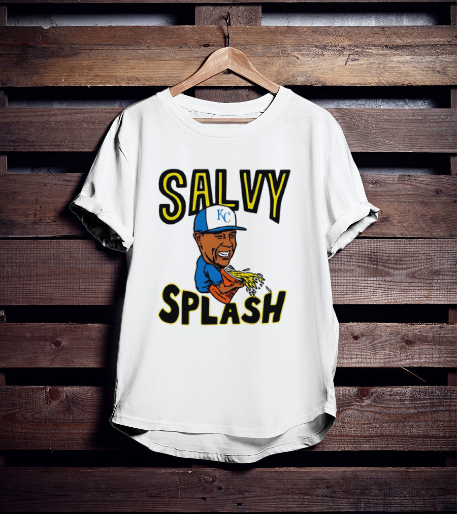 Salvy Splash KC Royals Salvador Johan Perez Player T-Shirt