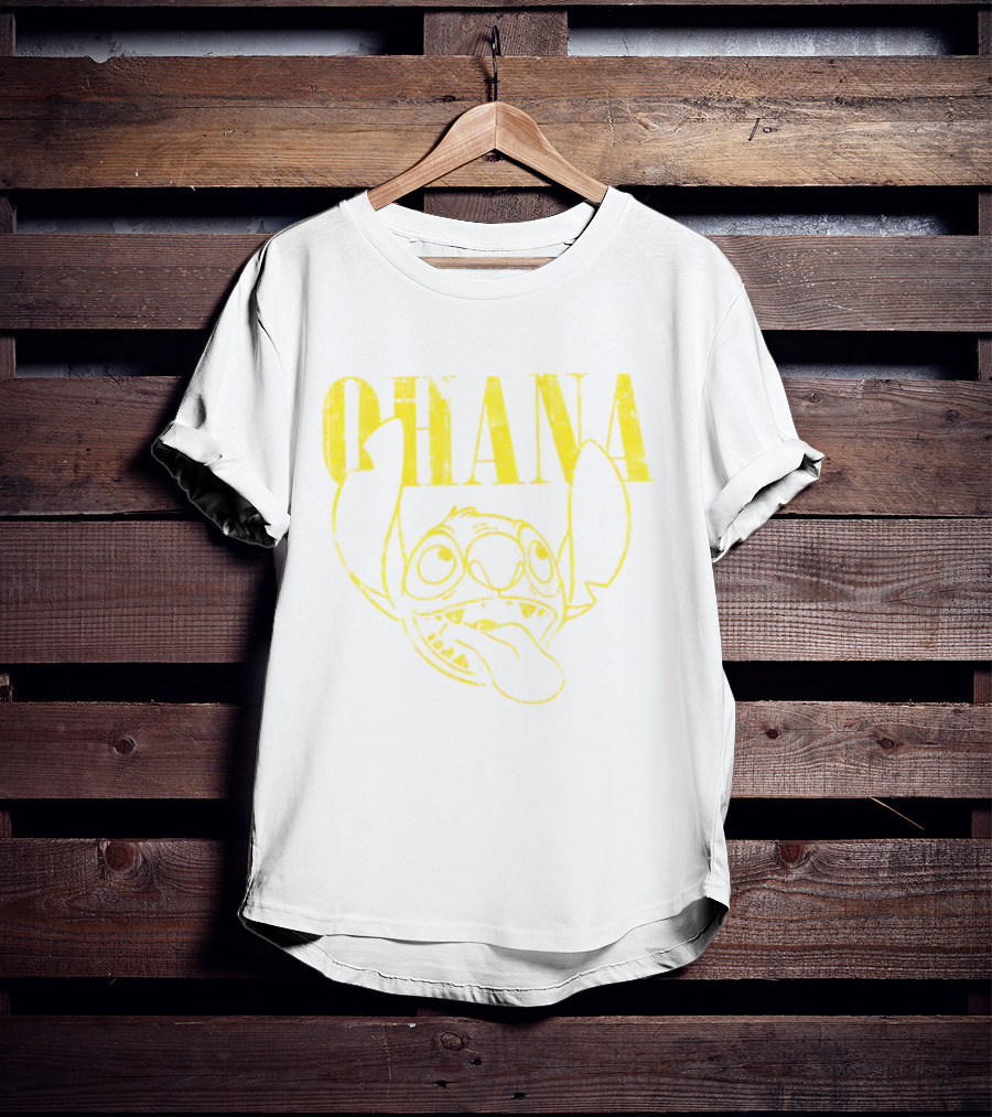 Ohana Stitch Nirvana Collaboration T-Shirt