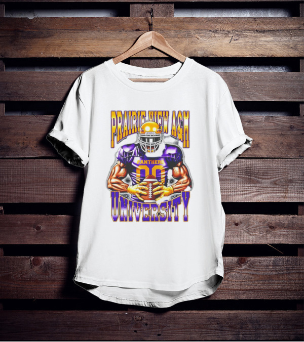 Prairie View A&M University Panthers Football Player 00 T-Shirt
