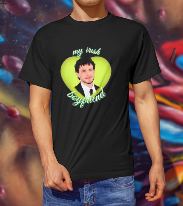 Paul Mescal My Irish Boyfriend Heart T-Shirt