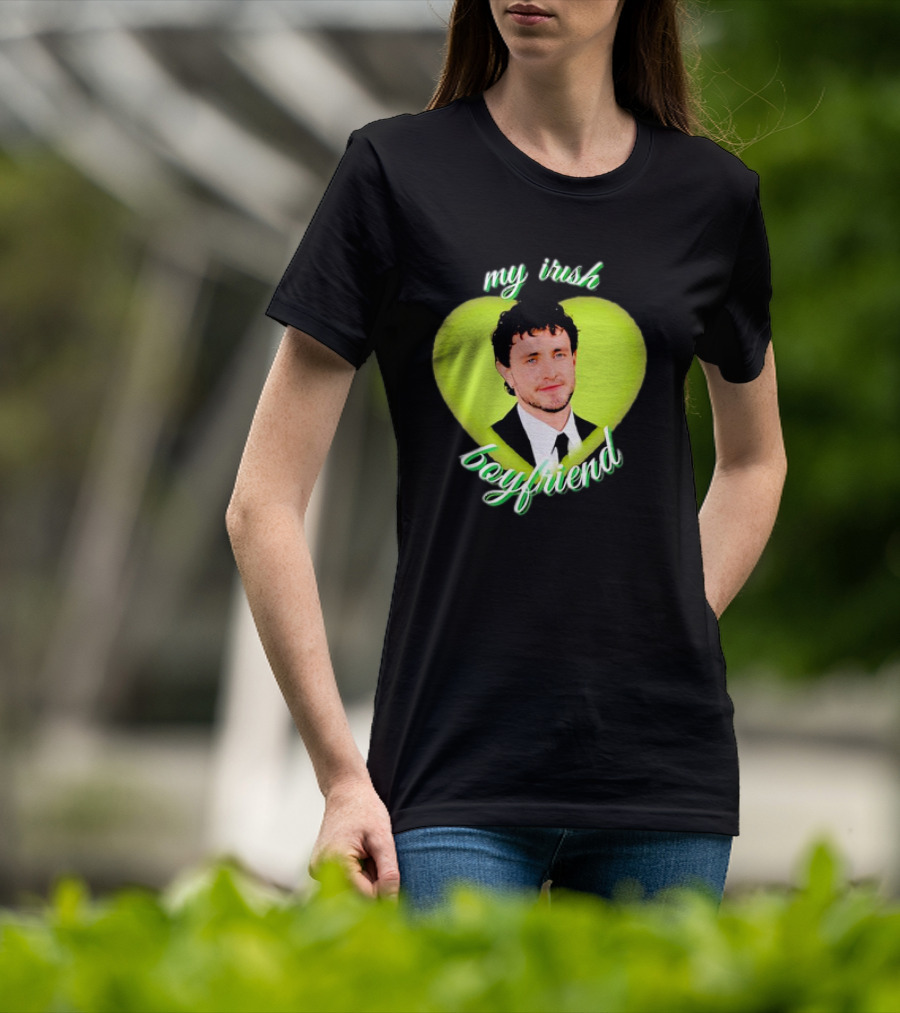 Paul Mescal My Irish Boyfriend Heart T-Shirt
