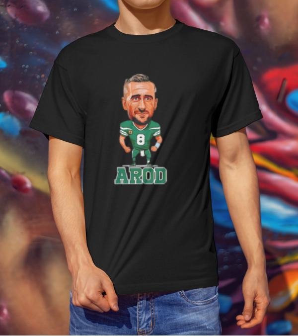 Vintage Aaron Rodgers AROD New York Jets Football Fan T-Shirt