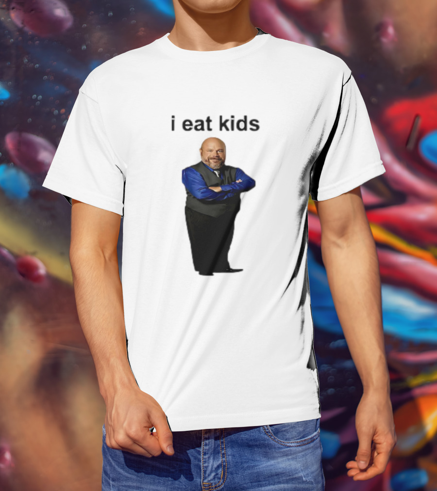 I Eat Kids Funny Meme Tapestry T-Shirt
