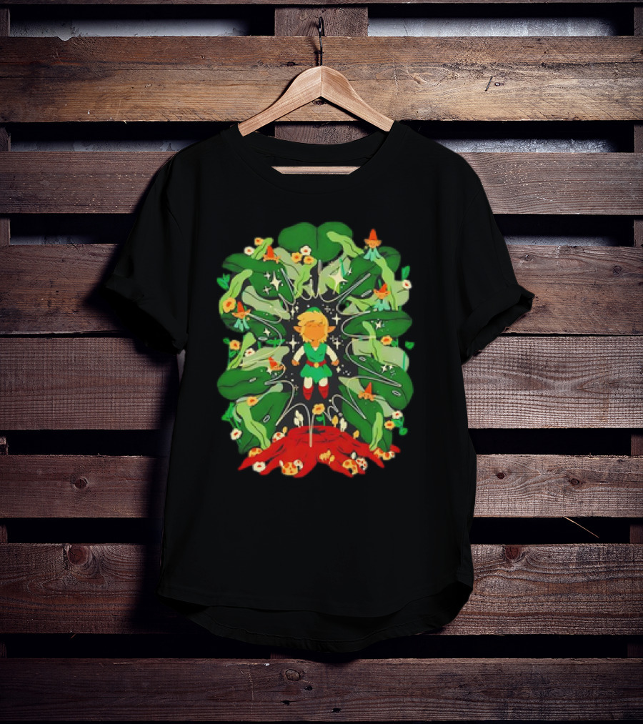 Learn To Navigate Worlds Of Giants And Little Ones Minish Boy Gnomes Kingdom T-Shirt