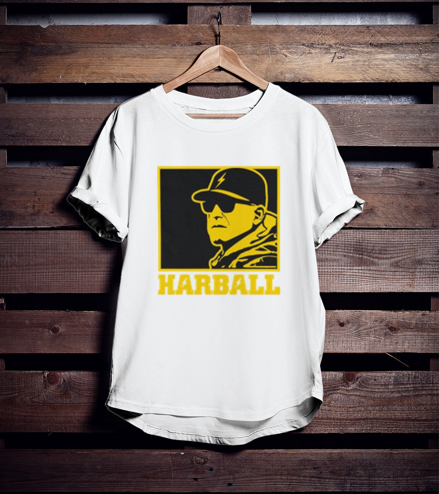 Chargers Harball NFL Royal Jim Harbaugh Los Angeles T-Shirt