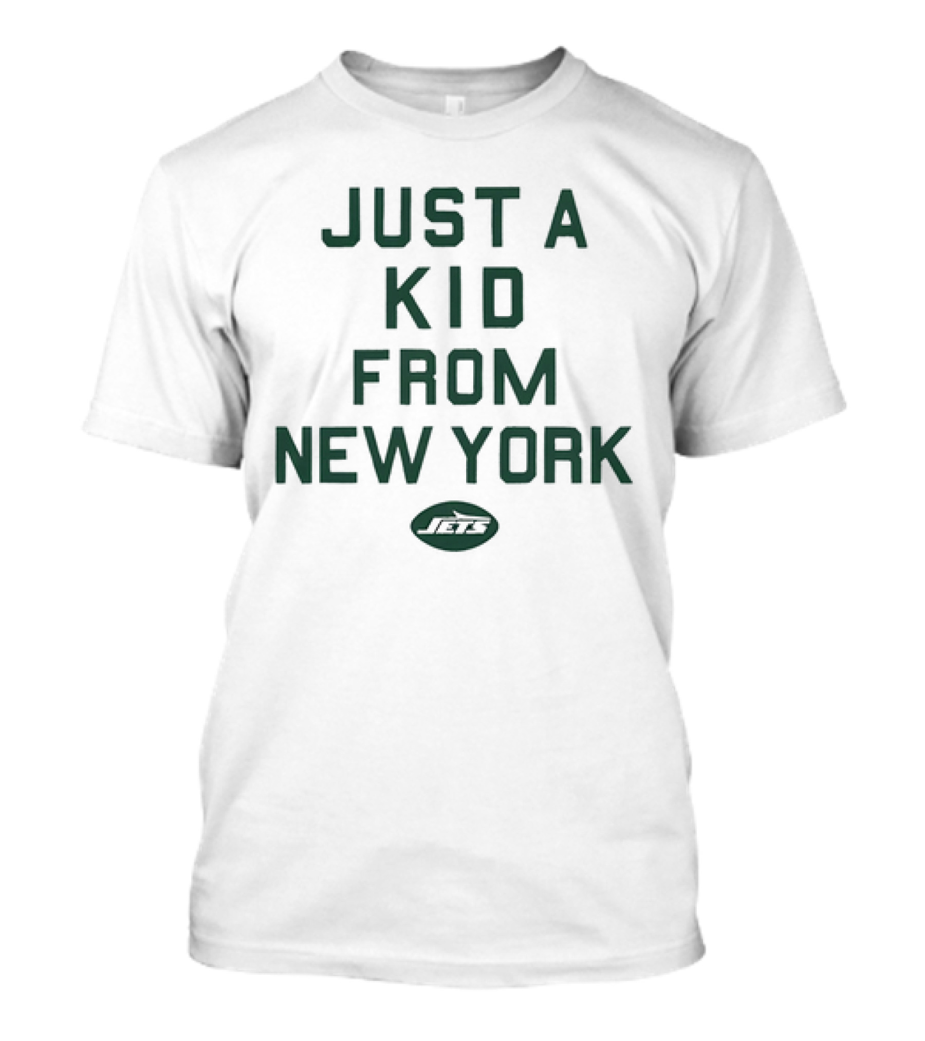 Just A Kid From New York Jets NFL Football T-Shirt