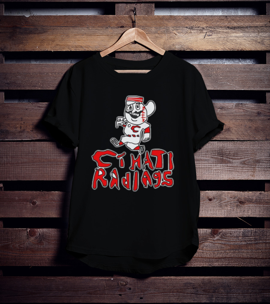 Cincinnati Radlags Baseball Mascot T-Shirt