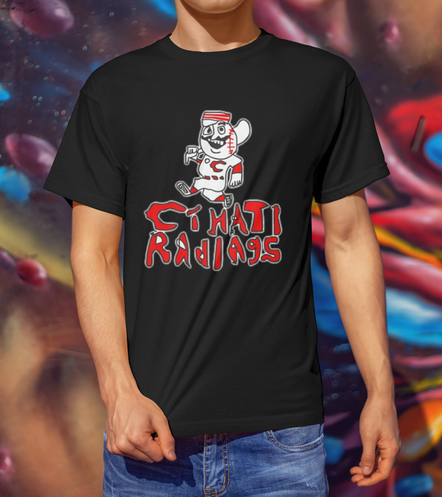 Cincinnati Radlags Baseball Mascot T-Shirt