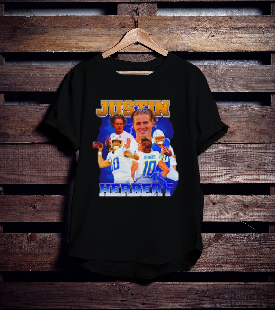 Justin Herbert Football Vintage T-Shirt
