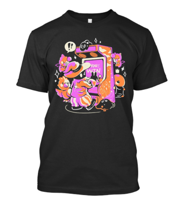 Arcade Adventure With Vivi And Friends Victory T-Shirt