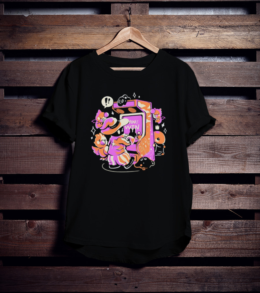 Arcade Adventure With Vivi And Friends Victory T-Shirt