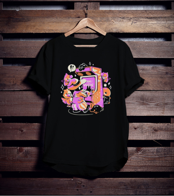 Arcade Adventure With Vivi And Friends Victory T-Shirt