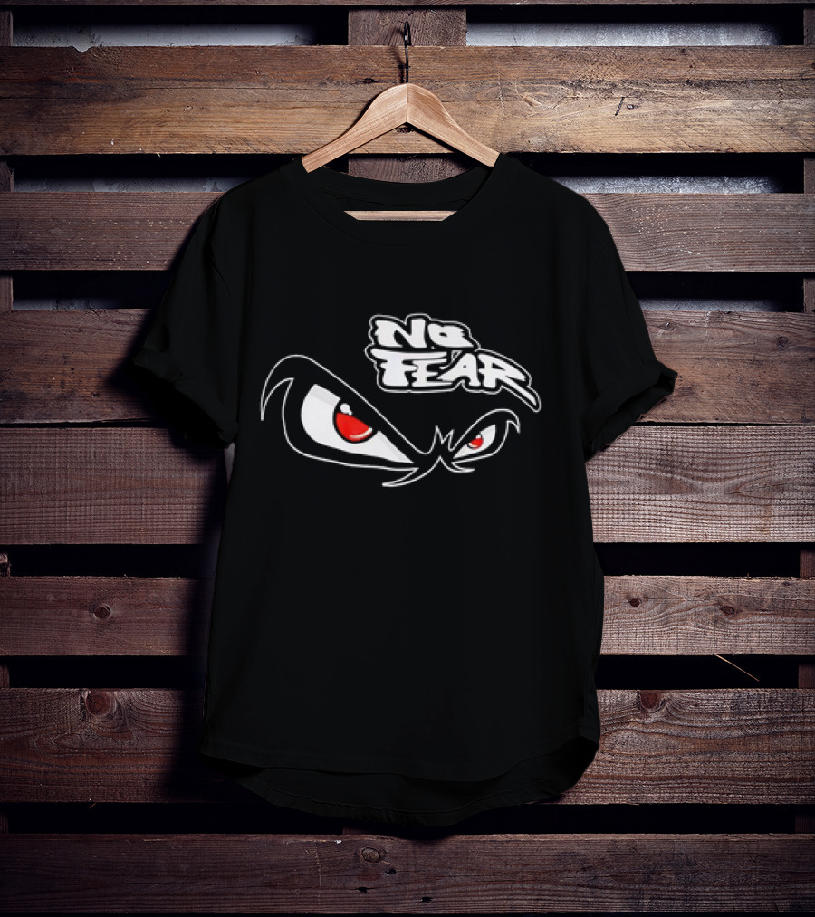 No Fear Eyes Sticker Set T-Shirt