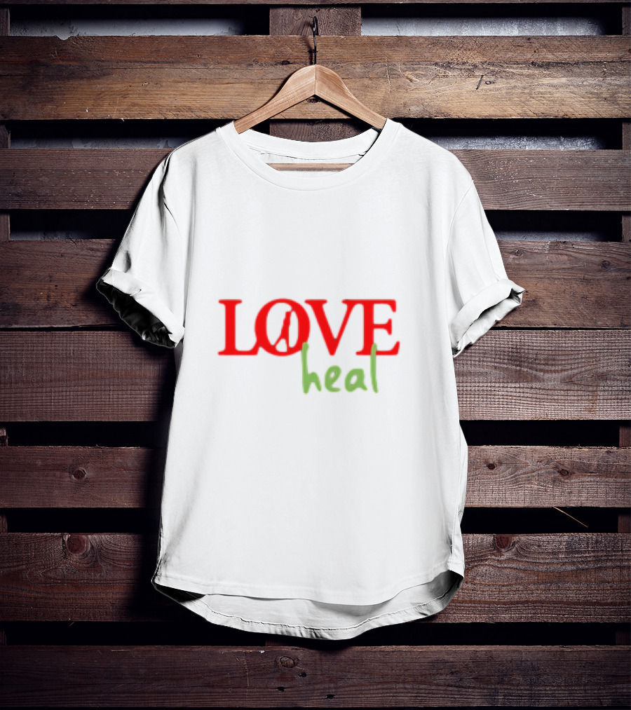 Devale Ellis Love Peace Heal T-Shirt