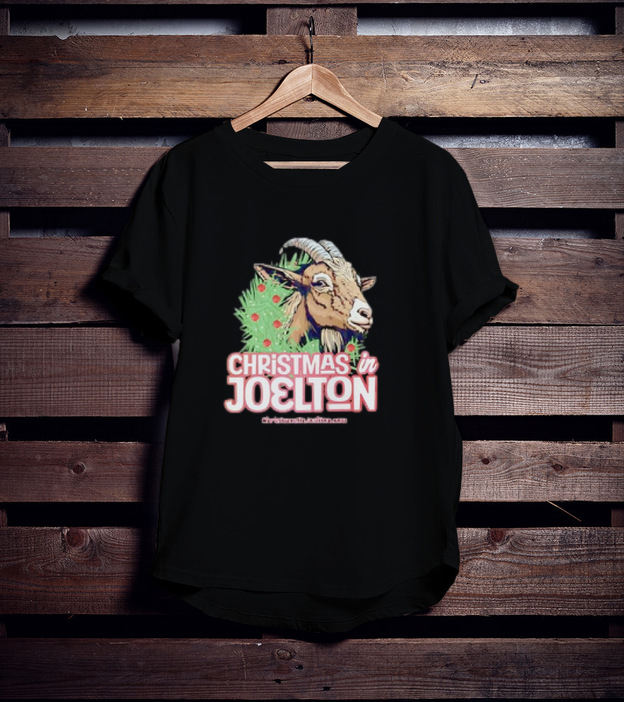 Christmas In Joelton Funny Goat Christmas T-Shirt