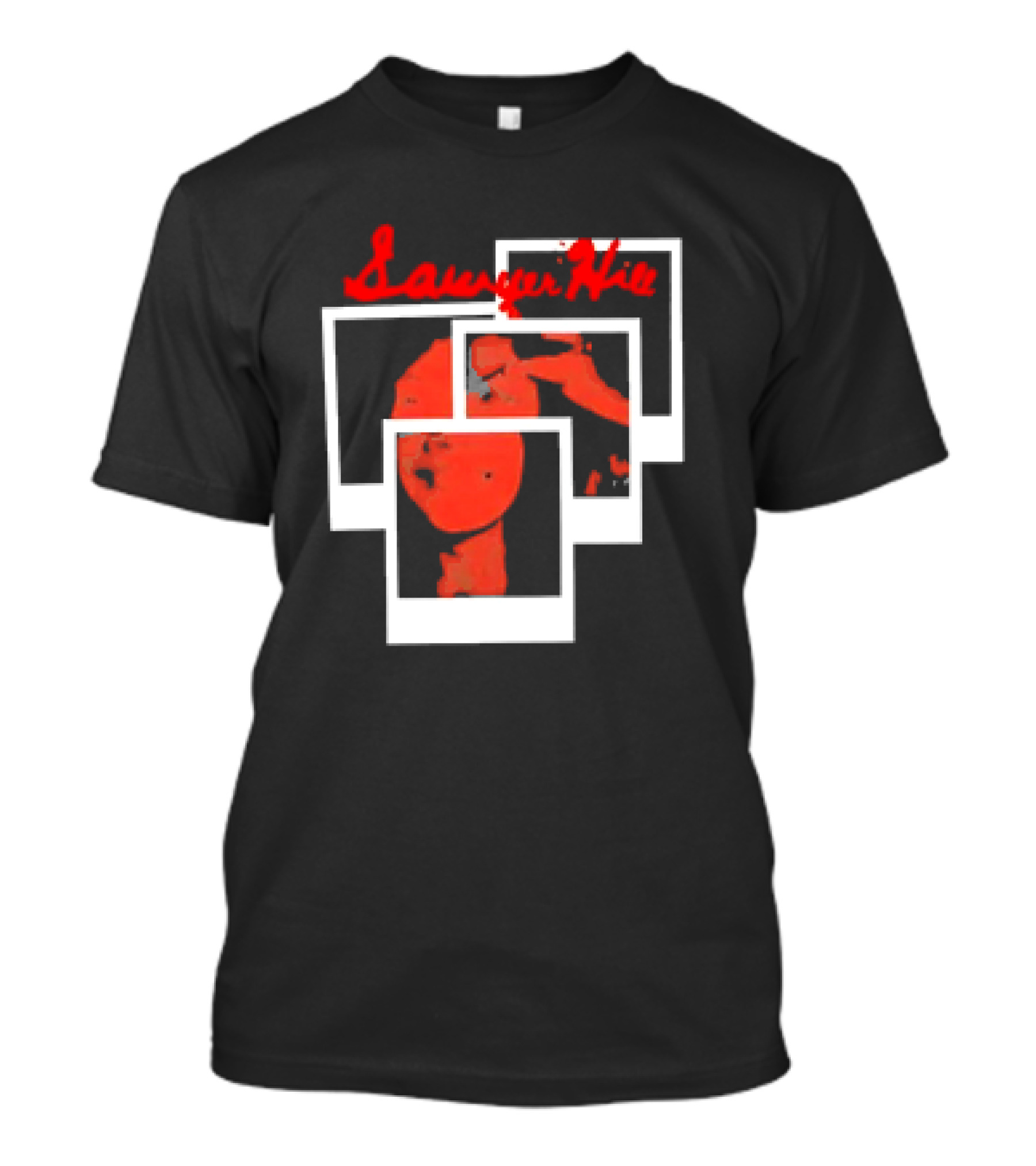 Sawyer Hill High On My Lows Retro Vintage Polaroid Aesthetic T-Shirt