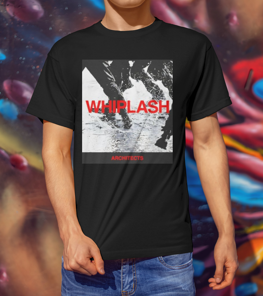 Whiplash Architects Single Black Photo Retro T-Shirt