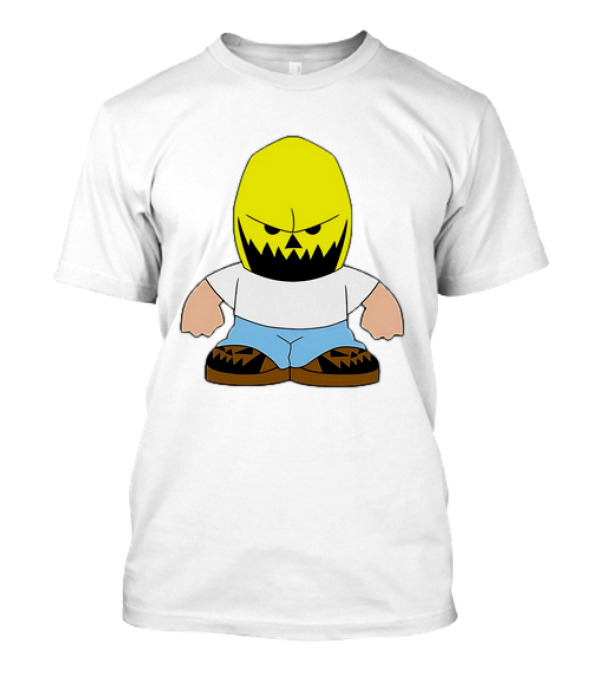 Dude Babbitt Revived Yellow Masked Cartoon Character T-Shirt