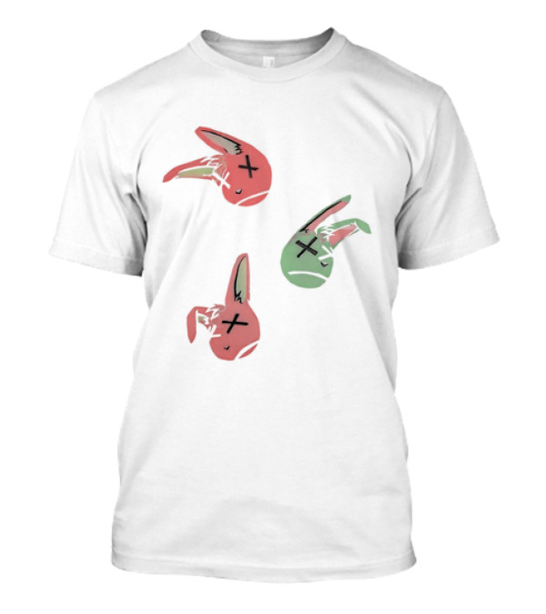 Lucky Rabbit Squad Duck Season Pastel Bunny Heads T-Shirt