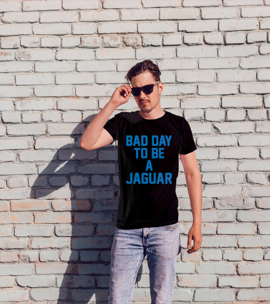 Dan Campbell Detroit Lions Bad Day To Be A Jaguar T-Shirt