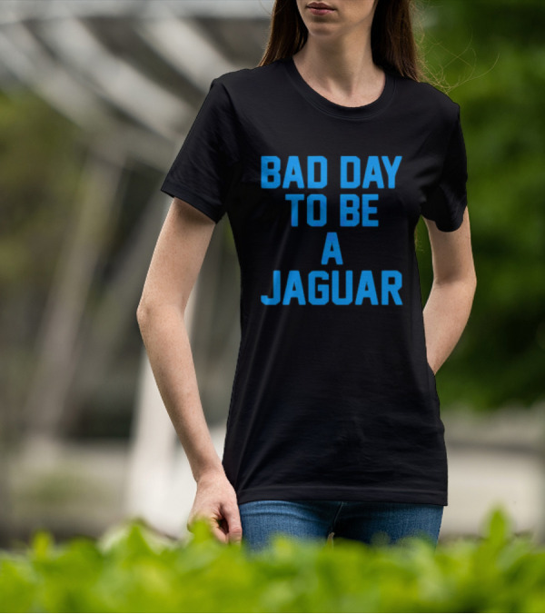 Dan Campbell Detroit Lions Bad Day To Be A Jaguar T-Shirt